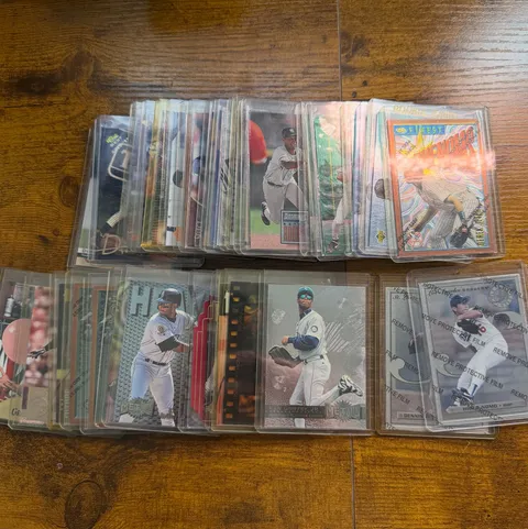 I feel like one of “my generation’s” favorite things to do on a rainy Sunday is dig through old boxes of cards.