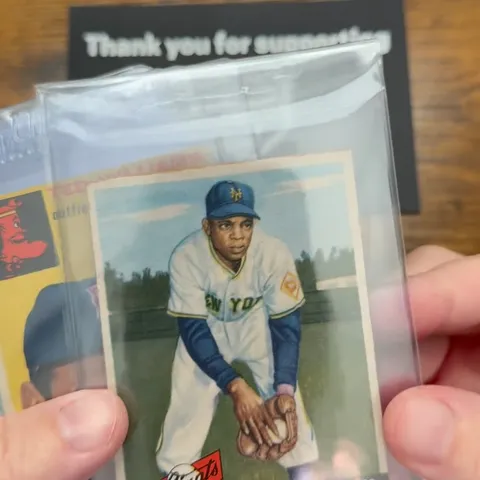 Running through a stack of vintage cards I’ll be submitting for grading. These will be off to @sgcgrading and @psacar…