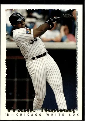 1995 Topps Frank Thomas — a modern card