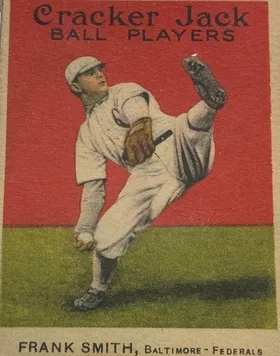 1915 Cracker Jack Frank Smith — a pre-war card